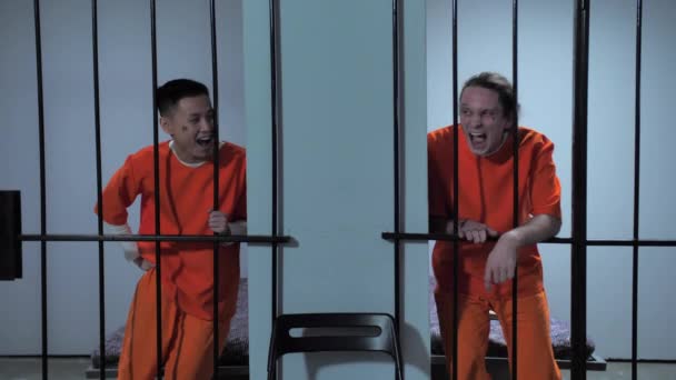  A foglyok megőrültek. - Felvétel, videó