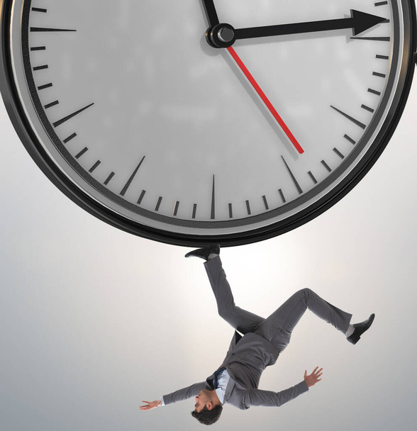 時間管理の概念のビジネスマン - 写真・画像
