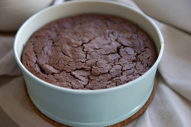 Házi készítésű csokoládé torta sütőforma - Fotó, kép