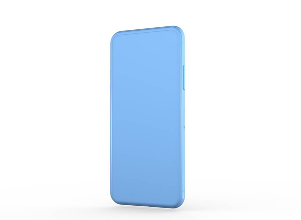  New realistic mobile phone smartphone mockup with blank scree - Zdjęcie, obraz