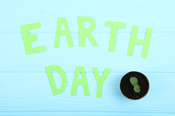 Composición sobre el tema del Día de la Tierra
. - Foto, imagen