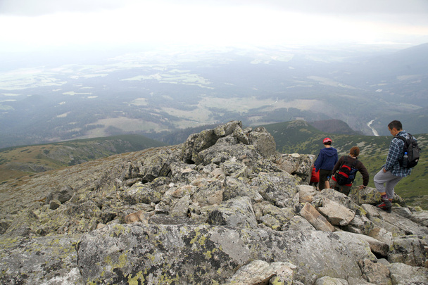 Mountaineers in Slovakia - Фото, изображение