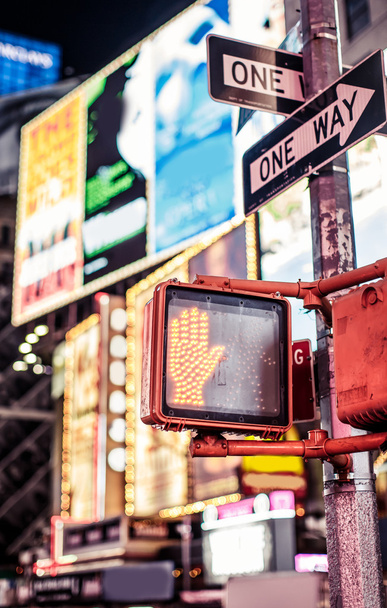 Don't walk New York traffic sign - Valokuva, kuva