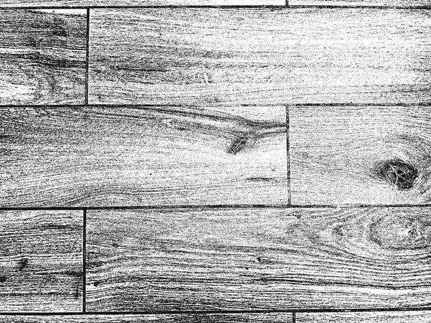 Perturbación textura de madera seca vieja. Fondo grunge blanco y negro. Ilustración vectorial
. - Vector, Imagen