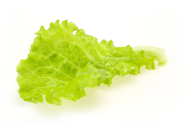 Étrendi vegán konyha Zöld salátalevelek - Fotó, kép