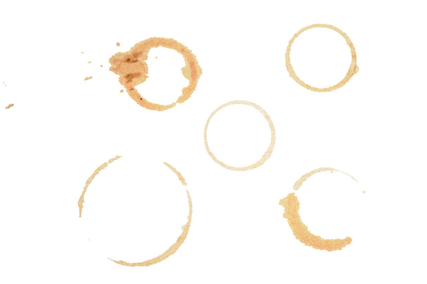 Coffee cup stains - Photo, Image