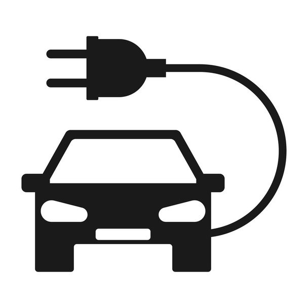 Auto-Symbol isoliert auf weißem Hintergrund. Automobil-Symbol, Vektorkonzept. Autoschild, Webform - Vektor, Bild