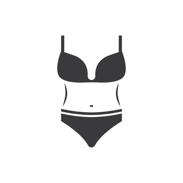 bikini vector pictogram illustratie ontwerp  - Vector, afbeelding