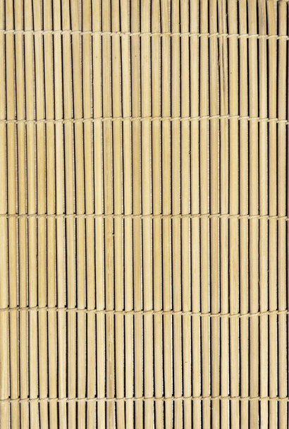 vintage bambusový koberec dřevěné pozadí objekt asijský styl pro sushi vertikální obrázek jednoduchý vzor koncept kopírovat prostor pro váš text zde - Fotografie, Obrázek