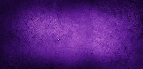 Detailní záběr fialové texturované grunge pozadí. Tmavé hrany - Fotografie, Obrázek