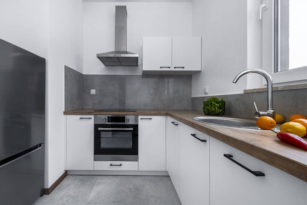 Malá kuchyň moderní design interiéru koncept - Fotografie, Obrázek