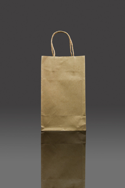 Paper bag on isolated background - Photo, Image
