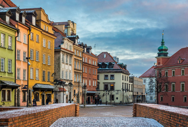 Площа замку на старій Варшаві, Польща. - Фото, зображення