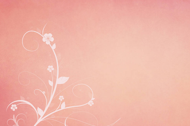 Αφηρημένο ρουζ ροζ χρωματισμένο χαρτί υφή φόντο με λευκά στροβιλίσματα - Φωτογραφία, εικόνα