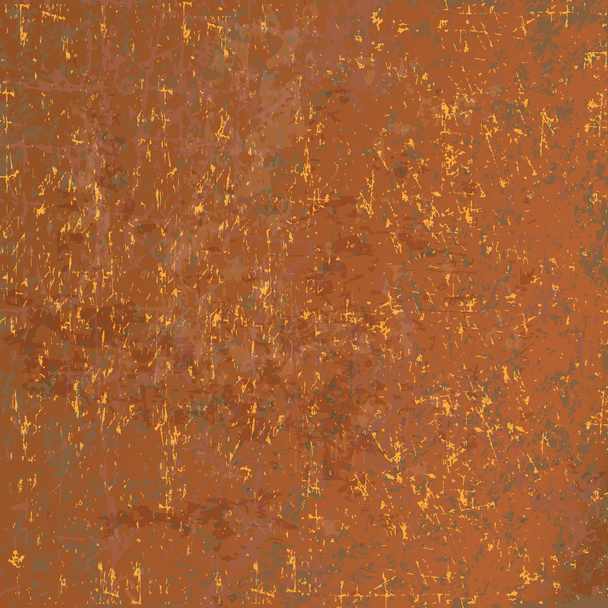 Rusted metal background - Vector, Image