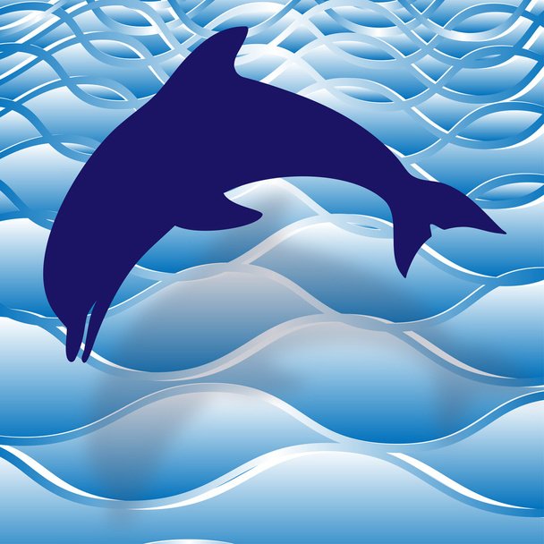 Dolphin - ベクター画像