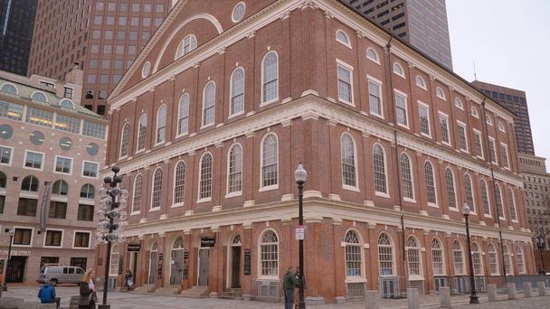 Famous Faneuil Hall in Boston - travel photography - Foto, Bild