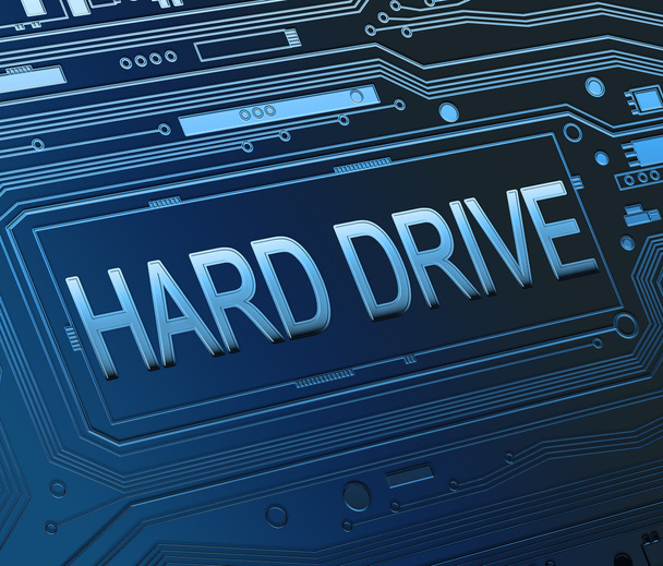 Concepto de disco duro
. - Foto, Imagen