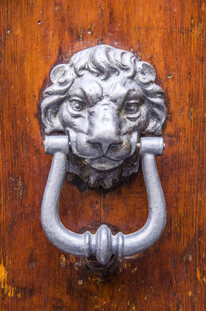 beautiful historic building knocker important for history, art and architecture - Photo, Image