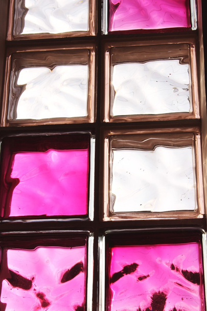 Цветные блоки стекла
 - Фото, изображение