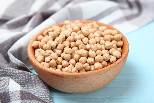 raw chickpeas on the table. - Photo, Image