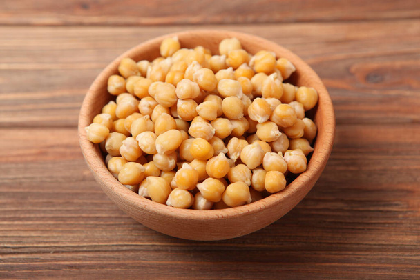 tasty boiled chickpeas on the table. - Photo, Image