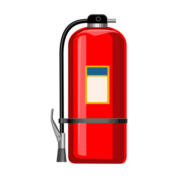 Fire extinguisher vector icon.Cartoon vector icon isolated on white background fire extinguishe. - Vektor, Bild