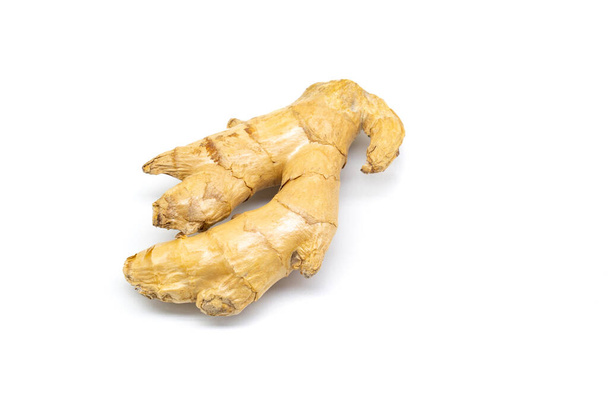 increased immunity. ginger root. isolated on white - 写真・画像