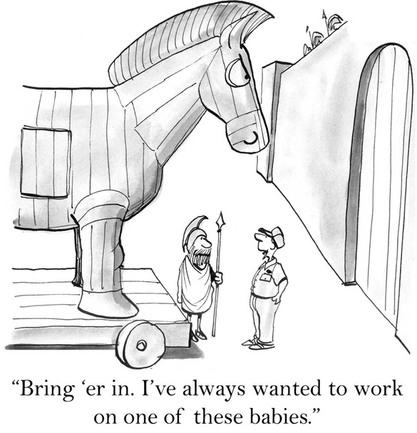 L'uomo ha sempre voluto lavorare a cavallo
 - Foto, immagini