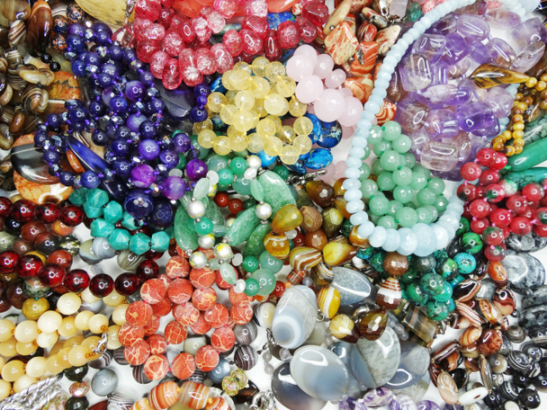 Perlas de cristales Semigem joyería
 - Foto, Imagen
