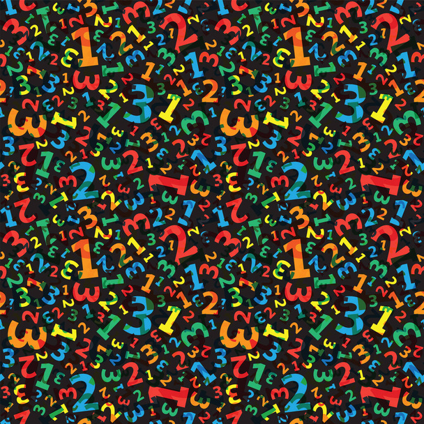 Multicolore 123 numero sfondo senza soluzione di continuità
 - Vettoriali, immagini