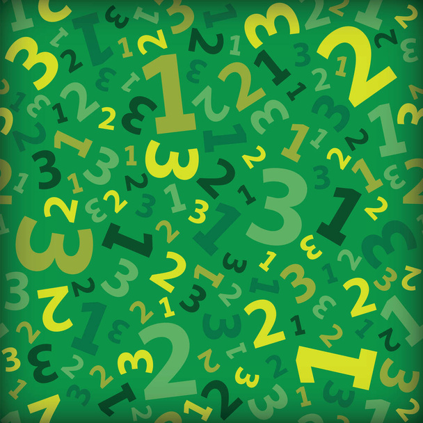Зеленый 123-й фон без швов
 - Вектор,изображение