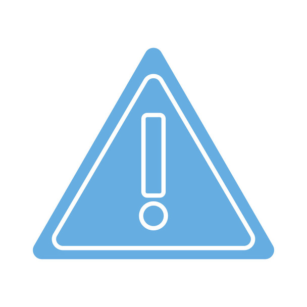 ícone de estilo de linha símbolo alerta
 - Vetor, Imagem