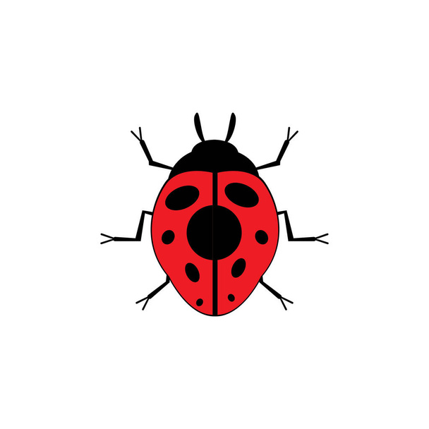 bug vector illustratie pictogram ontwerp sjabloon - Vector, afbeelding