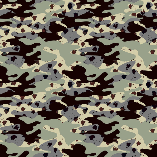 fond de motif de camouflage coloré sans couture  - Photo, image