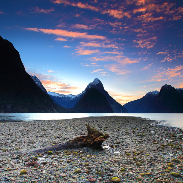 Zvuk Milford, Jižní ostrov, Nový Zéland - Fotografie, Obrázek
