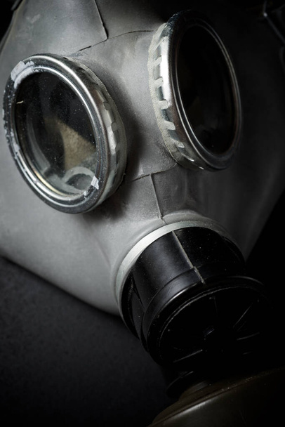 Retro plynová maska zavřít - Fotografie, Obrázek