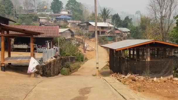 szegény falu Thaiföldön  - Felvétel, videó