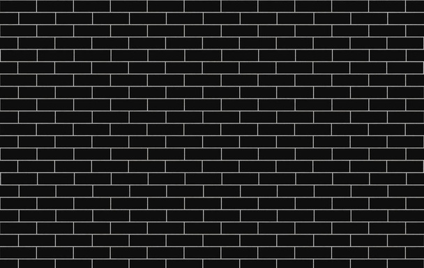 siyah tuğla bina duvarı  - Fotoğraf, Görsel