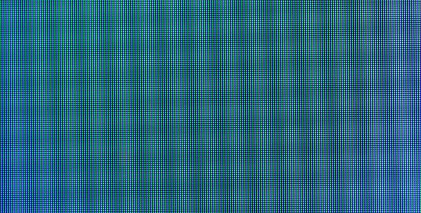 Fondo abstracto de píxeles azules con suave transición borrosa. Macro fotografía a gran escala - Foto, imagen