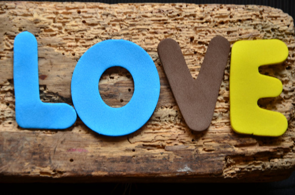Слово Любовь - Фото, изображение