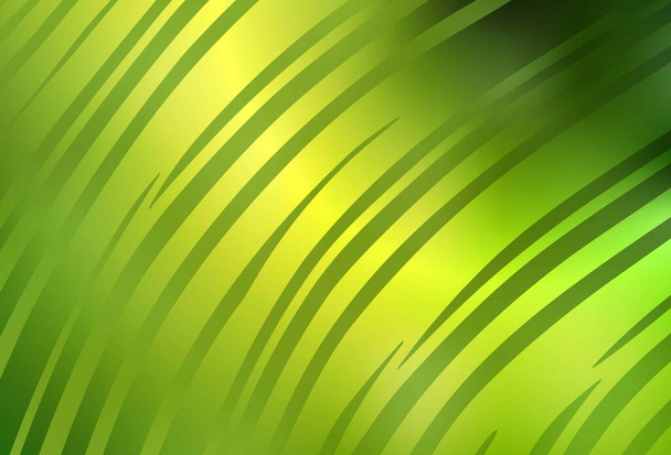 Ανοιχτό πράσινο, κίτρινο διάνυσμα θολή φωτεινή υφή. Glitter αφηρημένη απεικόνιση με σχέδιο κλίση. Νέος σχεδιασμός στυλ για το βιβλίο μάρκας σας. - Διάνυσμα, εικόνα