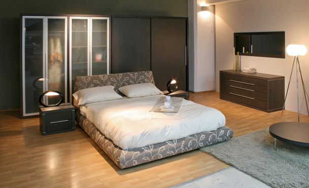 Modern bedroom - Foto, Bild