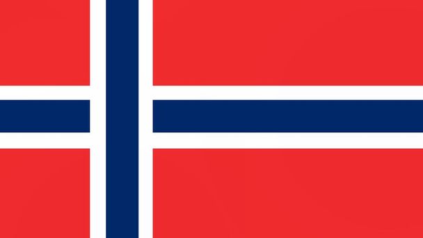 Norway  Flag illustration,textured background, Symbols and official flag of Norway  - Photo, Image