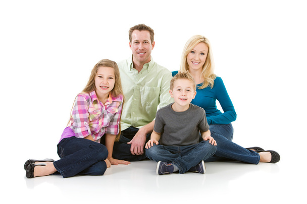 Family: Traditional Family Portrait - Foto, Imagem
