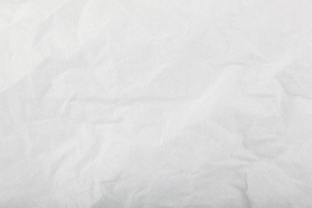 textura zmačkaného bílého papíru. - Fotografie, Obrázek
