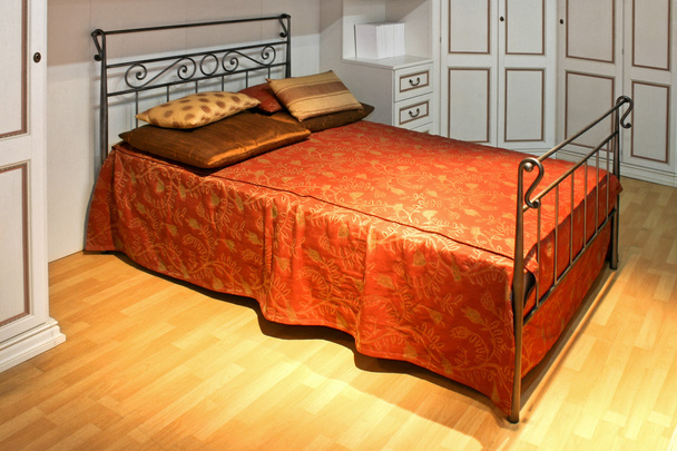 Vintage bed - Foto, afbeelding