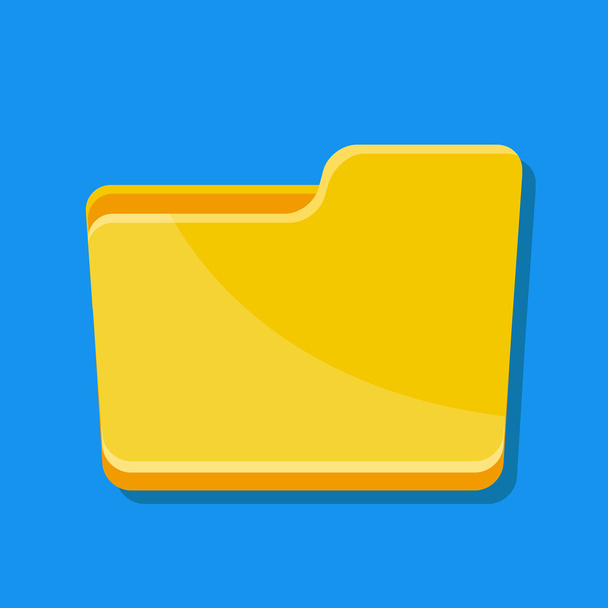Vector Folder Icon - Vecteur, image