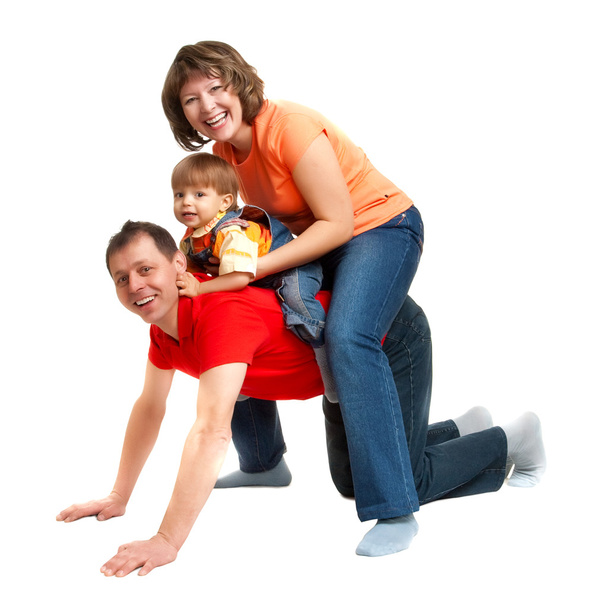Family playing - Fotó, kép