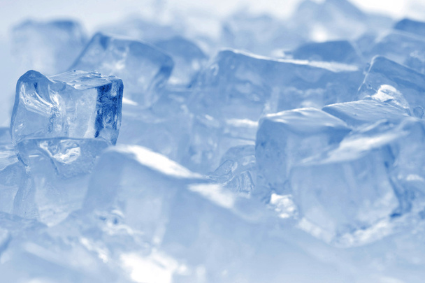 Blue ice cubes - Φωτογραφία, εικόνα